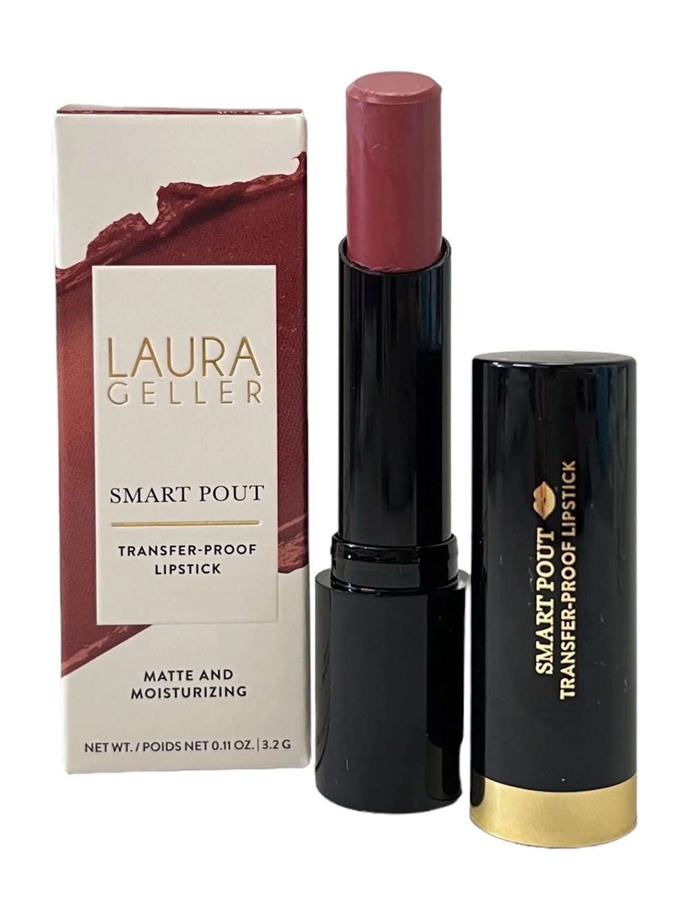 Laura Geller Smart Pout Transfer-Proof Moisturizing Matte Lipstick